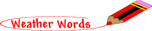 Weather Words