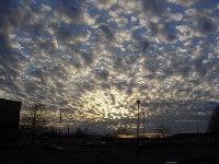 Altocumulus Clouds